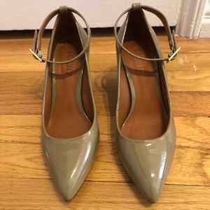 Patent Leather Wedges Size US 6B/EUR 37